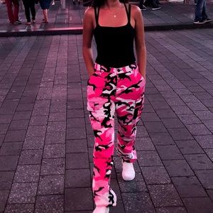 Rothco BDU Pink Camo Cargo Pants